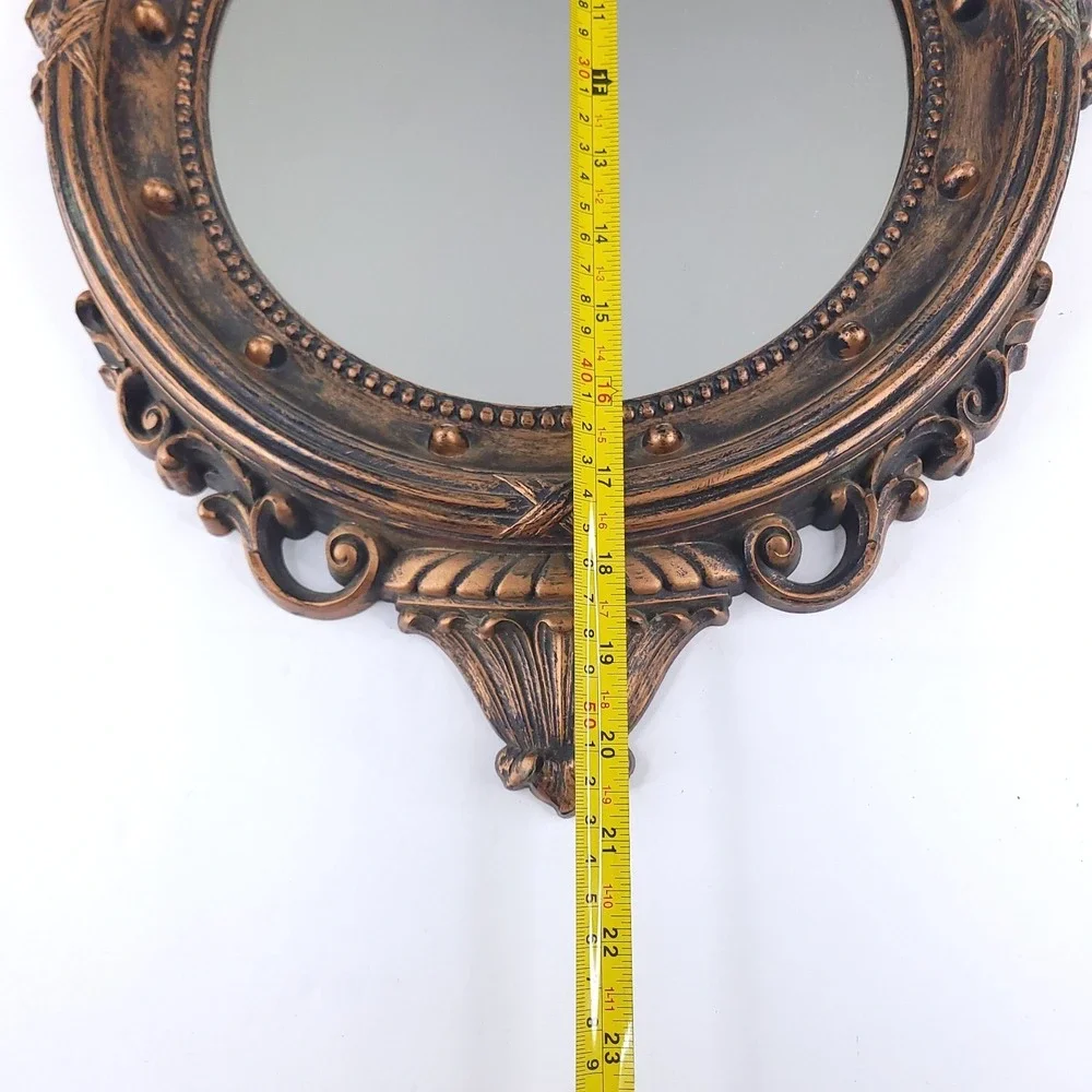 Vintage Coppercraft Guild Federal Eagle Wall Mirror Flat Mirror  Patriotic Decor